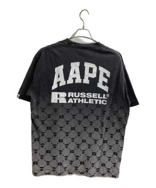 Aape BY A BATHING APE（エーエイプ バイ アベイシングエイプ）Aape BY A BATHING APE (エーエイプ バイ アベイシングエイプ) RUSSELL ATHLETIC (ラッセルアスレチック) Tシャツ / t-shirt / AAPTEM9705XXM グレー サイズ:XLの古着・服飾アイテム
