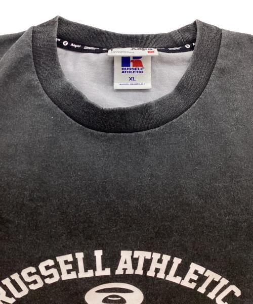 Aape BY A BATHING APE（エーエイプ バイ アベイシングエイプ）Aape BY A BATHING APE (エーエイプ バイ アベイシングエイプ) RUSSELL ATHLETIC (ラッセルアスレチック) Tシャツ / t-shirt / AAPTEM9705XXM グレー サイズ:XLの古着・服飾アイテム