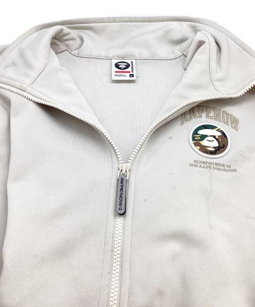 A BATHING APE（ア ベイシング エイプ）A BATHING APE (ア ベイシング エイプ) トラックジャケット / AAPSWMA398XXM ベージュ サイズ:Lの古着・服飾アイテム