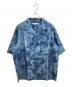 maison kitsune（メゾンキツネ）の古着「RESORT SHIRT / OM00421WW9054 / 25SS」｜ネイビー