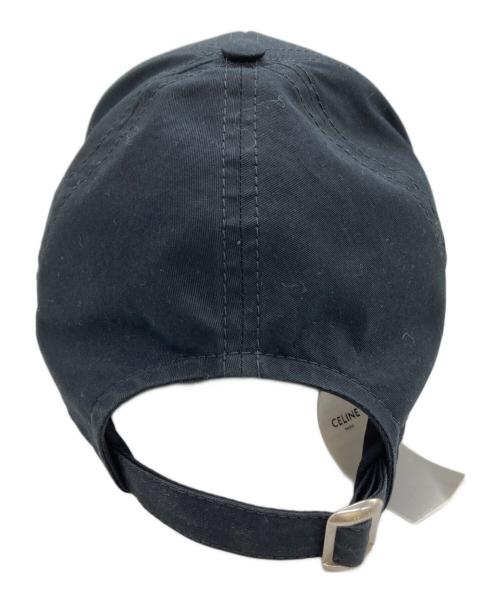 CELINE（セリーヌ）CELINE (セリーヌ) イニシャルキャップ / initial cap / 2AUY8969P ブラックの古着・服飾アイテム