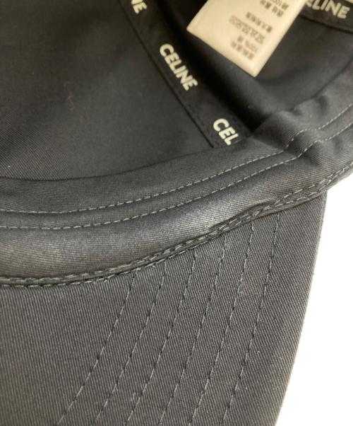 CELINE（セリーヌ）CELINE (セリーヌ) イニシャルキャップ / initial cap / 2AUY8969P ブラックの古着・服飾アイテム