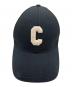 中古・古着 CELINE (セリーヌ) イニシャルキャップ / initial cap / 2AUY8969P ブラック：35000円