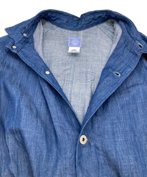 POST O'ALLS（ポストオーバーオールズ）POST O'ALLS (ポストオーバーオールズ) シャンブレーカバーオール インディゴ サイズ:Mの古着・服飾アイテム