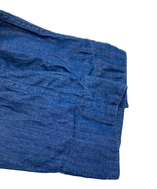 POST O'ALLS（ポストオーバーオールズ）POST O'ALLS (ポストオーバーオールズ) シャンブレーカバーオール インディゴ サイズ:Mの古着・服飾アイテム