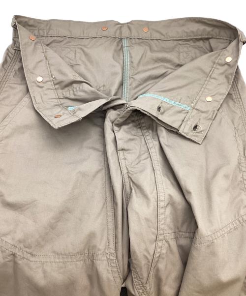 POST O'ALLS（ポストオーバーオールズ）POST O'ALLS (ポストオーバーオールズ) cotton satin brown pa-015 