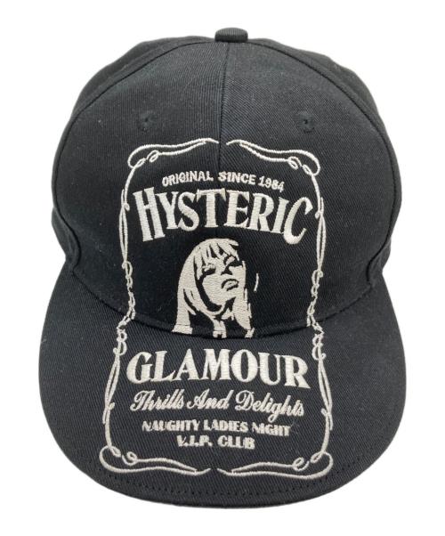 Hysteric Glamour（ヒステリックグラマー）Hysteric Glamour (ヒステリックグラマー) キャップ / cap / 02233QH09 ブラック サイズ:FREEの古着・服飾アイテム