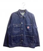 Carhartt WIPカーハート ワークインプログレス）の古着「Nash Jacket / ナッシュジャケット / I032105.01.02.03」｜インディゴ