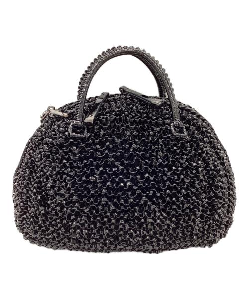 ANTEPRIMA（アンテプリマ）ANTEPRIMA (アンテプリマ) カルツォーネ ショルダーバッグ ブラックの古着・服飾アイテム