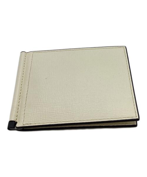 Valextra（ヴァレクストラ）Valextra (ヴァレクストラ) マネークリップ / SGSR0080028LRDWG99GC アイボリーの古着・服飾アイテム