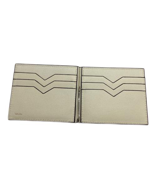 Valextra（ヴァレクストラ）Valextra (ヴァレクストラ) マネークリップ / SGSR0080028LRDWG99GC アイボリーの古着・服飾アイテム