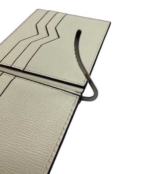 Valextra（ヴァレクストラ）Valextra (ヴァレクストラ) マネークリップ / SGSR0080028LRDWG99GC アイボリーの古着・服飾アイテム