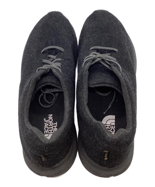 THE NORTH FACE（ザ ノース フェイス）THE NORTH FACE (ザ ノース フェイス) Velocity Wool GTX Invisible Fit / ベロシティ ウール GORE-TEX インビジブル フィット / ローカットスニーカー ブラック サイズ:28cmの古着・服飾アイテム