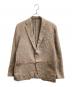 LARDINI（ラルディーニ）の古着「シルクコットンジャケット」｜ブラウン