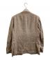 LARDINI (ラルディーニ) シルクコットンジャケット ブラウン サイズ:50：23000円