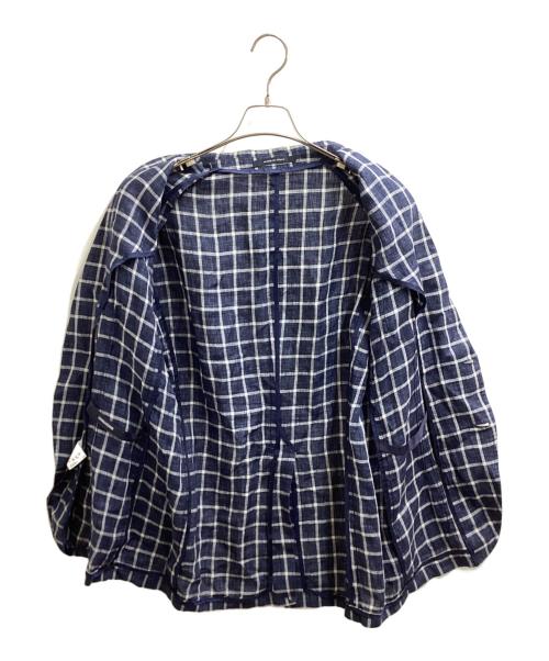 TAGLIATORE（タリアトーレ）TAGLIATORE (タリアトーレ) リネンジャケット　SAHARA　84WEX014 ネイビー サイズ:不明(記入なし)の古着・服飾アイテム
