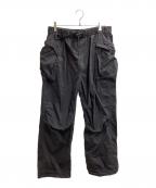 Snow peakスノーピーク）の古着「Indigo C/N Pants / PA-21SU016」｜ブラック