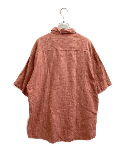 Patagonia（パタゴニア）Patagonia (パタゴニア) 半袖リネンシャツ レッド サイズ:Lの古着・服飾アイテム