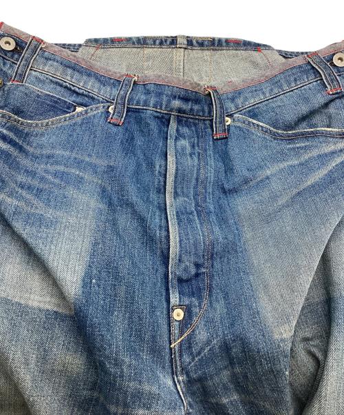 COMME des GARCONS JUNYA WATANABE MAN（コム デ ギャルソン ジュンヤ ワタナベ マン）COMME des GARCONS JUNYA WATANABE MAN LEVI'S (リーバイス) オーバーオールカスタマイズ デニムパンツ / WG-P207 インディゴ サイズ:XSの古着・服飾アイテム