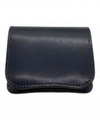 WILDSWANSワイルドスワンズ）の古着「ミニ財布 2024 SADDLE PULL UP / PALM-V2 サドルプルアップ フレンチネイビーシリーズ」｜ネイビー