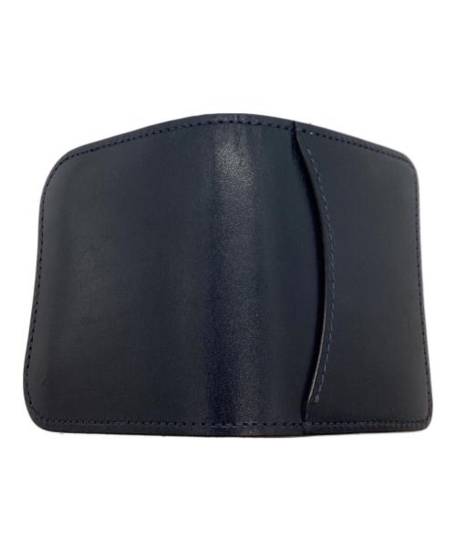 WILDSWANS（ワイルドスワンズ）WILDSWANS (ワイルドスワンズ) ミニ財布 2024 SADDLE PULL UP / PALM-V2 サドルプルアップ フレンチネイビーシリーズ ネイビーの古着・服飾アイテム