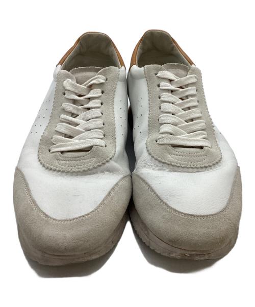 BRUNELLO CUCINELLI（ブルネロクチネリ）BRUNELLO CUCINELLI (ブルネロクチネリ) レザースニーカー ホワイト サイズ:42の古着・服飾アイテム