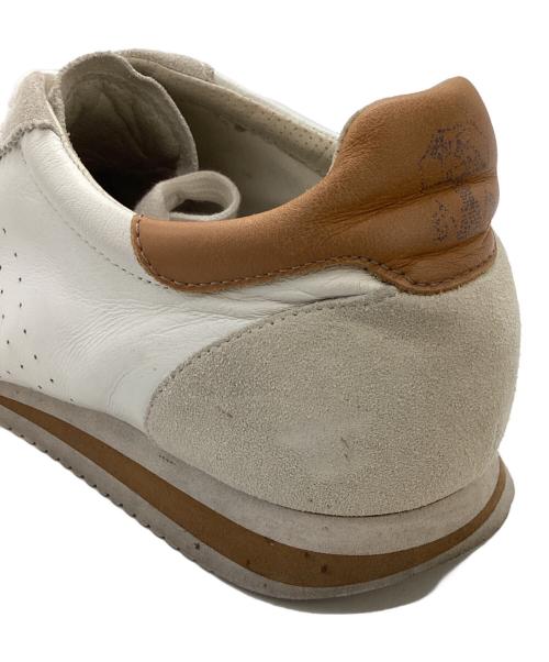 BRUNELLO CUCINELLI（ブルネロクチネリ）BRUNELLO CUCINELLI (ブルネロクチネリ) レザースニーカー ホワイト サイズ:42の古着・服飾アイテム