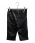 MM6 Maison Margiela (エムエムシックスメゾンマルジェラ) フェイクレザー ストレッチショートパンツ / S52MU0088 ブラック サイズ:36：7000円