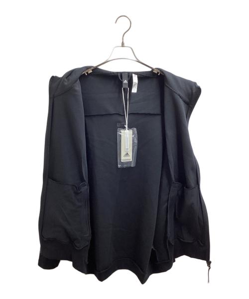 adidas（アディダス）adidas (アディダス) Z.N.E. プレミアム フルジップ フード付きトラックジャケット / IN5089 ブラック サイズ:3XL 未使用品の古着・服飾アイテム