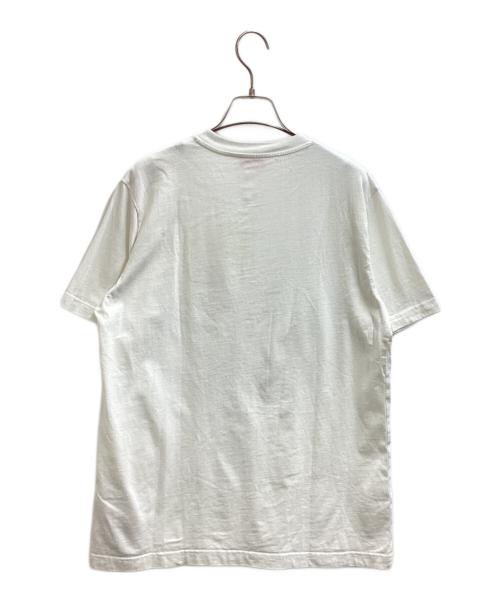 DIESEL（ディーゼル）DIESEL (ディーゼル) T-Just-Bigoval Vintage Cotton Jersey T / OBEAF / トルコ製 ホワイト サイズ:Sの古着・服飾アイテム