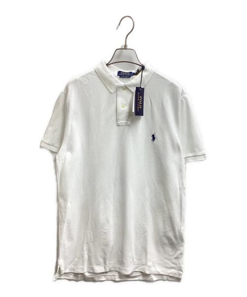 POLO RALPH LAUREN（ポロ・ラルフローレン）POLO RALPH LAUREN (ポロ・ラルフローレン) POLO RALPH LAUREN / ポロ・ラルフローレン / ポロシャツ / トルコ製 ホワイト サイズ:M 未使用品の古着・服飾アイテム