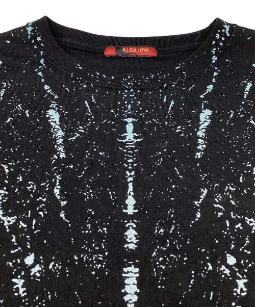 hazama（ハザマ）hazama (ハザマ) GODZILLA FACE T-shirt / ゴジラフェイスTEE ブラック サイズ:XXLの古着・服飾アイテム