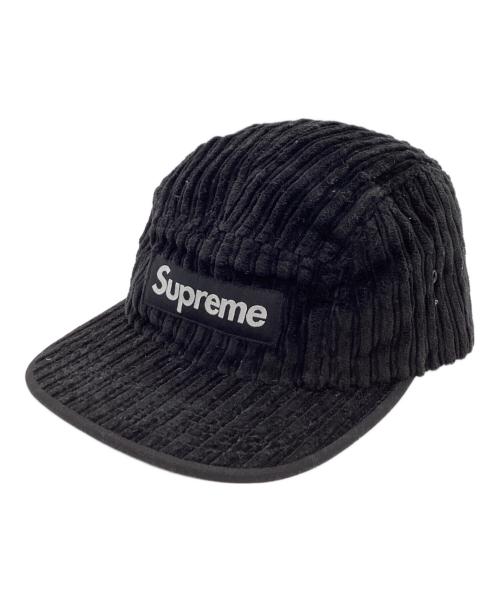 SUPREME（シュプリーム）Supreme (シュプリーム) Corduroy Camp Cap / コーデュロイキャンプキャップ ブラック サイズ:-の古着・服飾アイテム