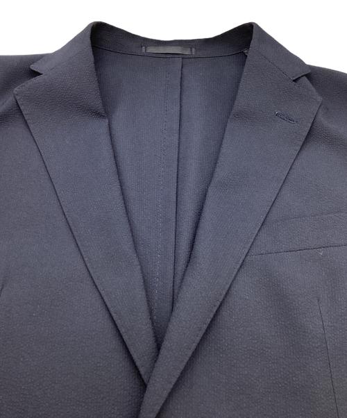 MACKINTOSH PHILOSOPHY（マッキントッシュ フィロソフィー）MACKINTOSH PHILOSOPHY (マッキントッシュ フィロソフィー) セットアップスーツ / トロッター ウルトラライト シアサッカー ネイビー サイズ:38/40の古着・服飾アイテム