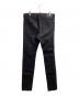 Hysteric Glamour (ヒステリックグラマー) スタッズブラックデニム / 0243AP18 ブラック サイズ:W31：6000円