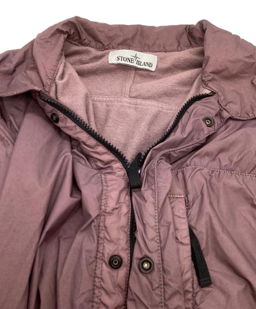 STONE ISLAND（ストーンアイランド）STONE ISLAND (ストーンアイランド) 18AW/GARMENT DYED CRINKLE REPS NY JACKET バイオレット サイズ:Lの古着・服飾アイテム