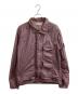 STONE ISLAND（ストーンアイランド）の古着「18AW/GARMENT DYED CRINKLE REPS NY JACKET」｜バイオレット