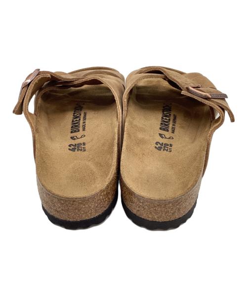 BIRKENSTOCK（ビルケンシュトック）BIRKENSTOCK (ビルケンシュトック) LUGANO / ルガーノ ブラウン サイズ:42の古着・服飾アイテム