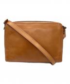 MOTHERHOUSEマザーハウス）の古着「レザーショルダーバッグ」｜ブラウン