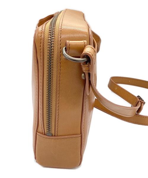 MOTHERHOUSE（マザーハウス）MOTHERHOUSE (マザーハウス) レザーショルダーバッグ ブラウンの古着・服飾アイテム