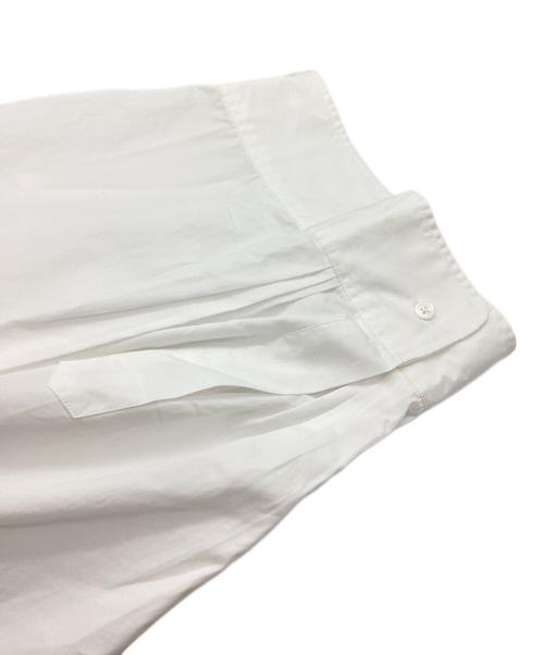 Graphpaper（グラフペーパー）Graphpaper (グラフペーパー) High Count Band Collar Shirt / ハイカウントバンドカラーシャツ / GM233-50031B ホワイト サイズ:FREEの古着・服飾アイテム