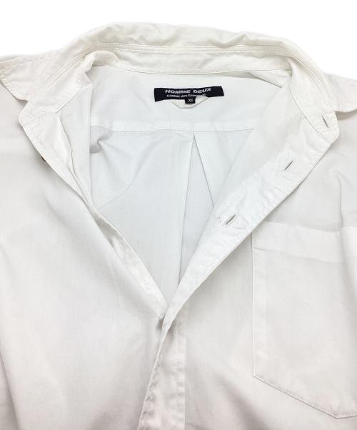COMME des GARCONS HOMME DEUX（コムデギャルソン オム ドゥ）COMME des GARCONS HOMME DEUX (コムデギャルソン オム ドゥ) 長袖シャツ / DA-B034 / AD2017 ホワイト サイズ:XSの古着・服飾アイテム