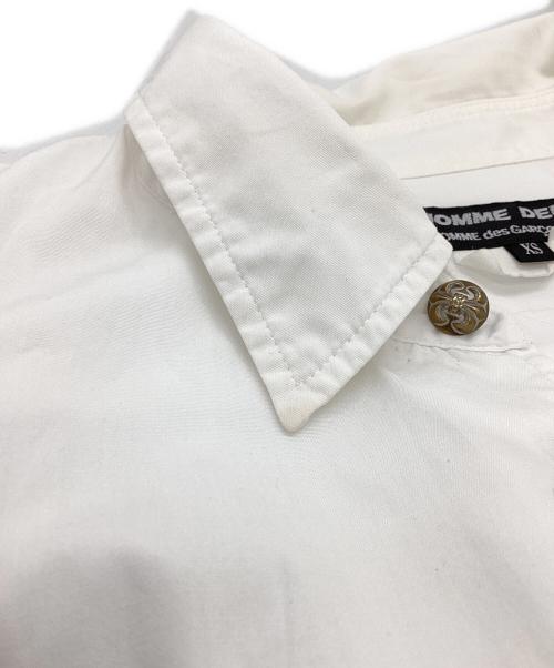 COMME des GARCONS HOMME DEUX（コムデギャルソン オム ドゥ）COMME des GARCONS HOMME DEUX (コムデギャルソン オム ドゥ) 長袖シャツ / DA-B034 / AD2017 ホワイト サイズ:XSの古着・服飾アイテム