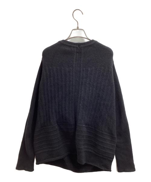 RICK OWENS（リックオウエンス）RICK OWENS (リックオウエンス) ウール変形ニット / RP18F4680-KFY ブラック サイズ:Sの古着・服飾アイテム