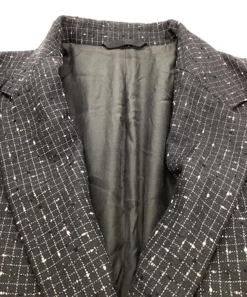 NULABEL CM1YOK42（ニューレーベルシーエム1ワイ0ケイ42）NULABEL CM1YOK42 (ニューレーベルシーエム1ワイ0ケイ42) TAILORED JACKET REFLECTOR / リフレクターテーラードジャケット / 512-202 ブラック サイズ:Mの古着・服飾アイテム