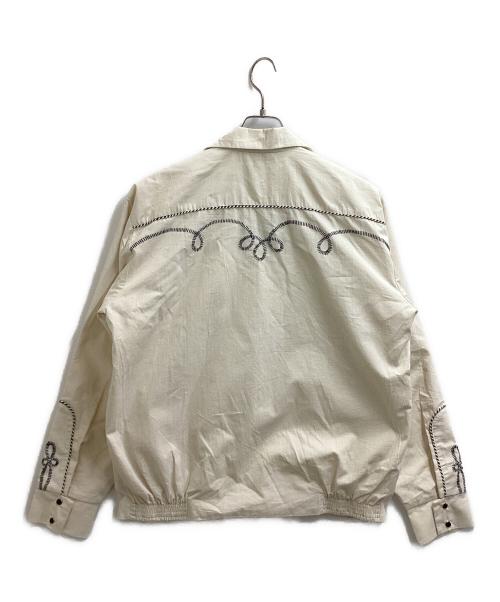 BACKERS（バッカーズ）BACKERS (バッカーズ) ウエスタンジャケット / 50s復刻 アイボリー サイズ:Mの古着・服飾アイテム