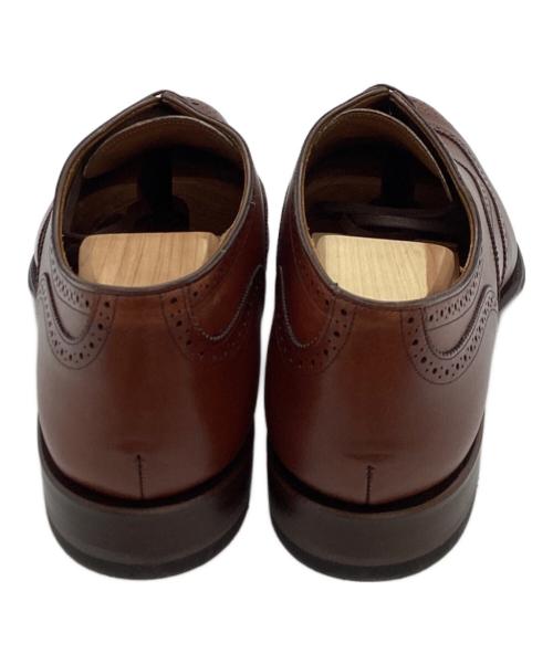 REGAL（リーガル）REGAL (リーガル) ビジネスドレスシューズ ウィングチップシューズ 革底 03DR 純正シューツリー ブラウン サイズ:26 1/2の古着・服飾アイテム