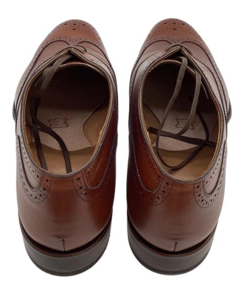 REGAL（リーガル）REGAL (リーガル) ビジネスドレスシューズ ウィングチップシューズ 革底 03DR 純正シューツリー ブラウン サイズ:26 1/2の古着・服飾アイテム