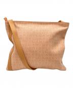 BVLGARIブルガリ）の古着「ロゴマニア ショルダーバッグ　ABEBEA」｜オレンジ