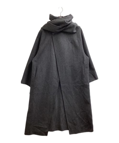 TODAYFUL（トゥデイフル）TODAYFUL (トゥデイフル) Stole Wool Coat　12220005 グレー サイズ:38の古着・服飾アイテム